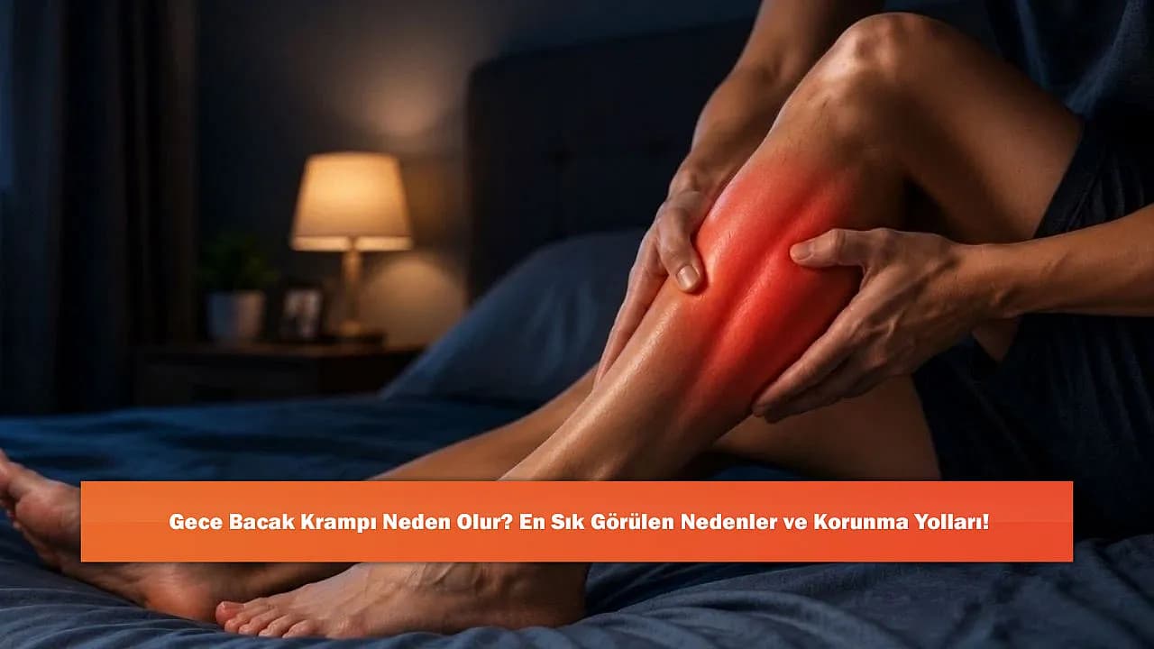 Gece Bacak Krampı Neden Olur? En Sık Görülen Nedenler ve Korunma Yolları!