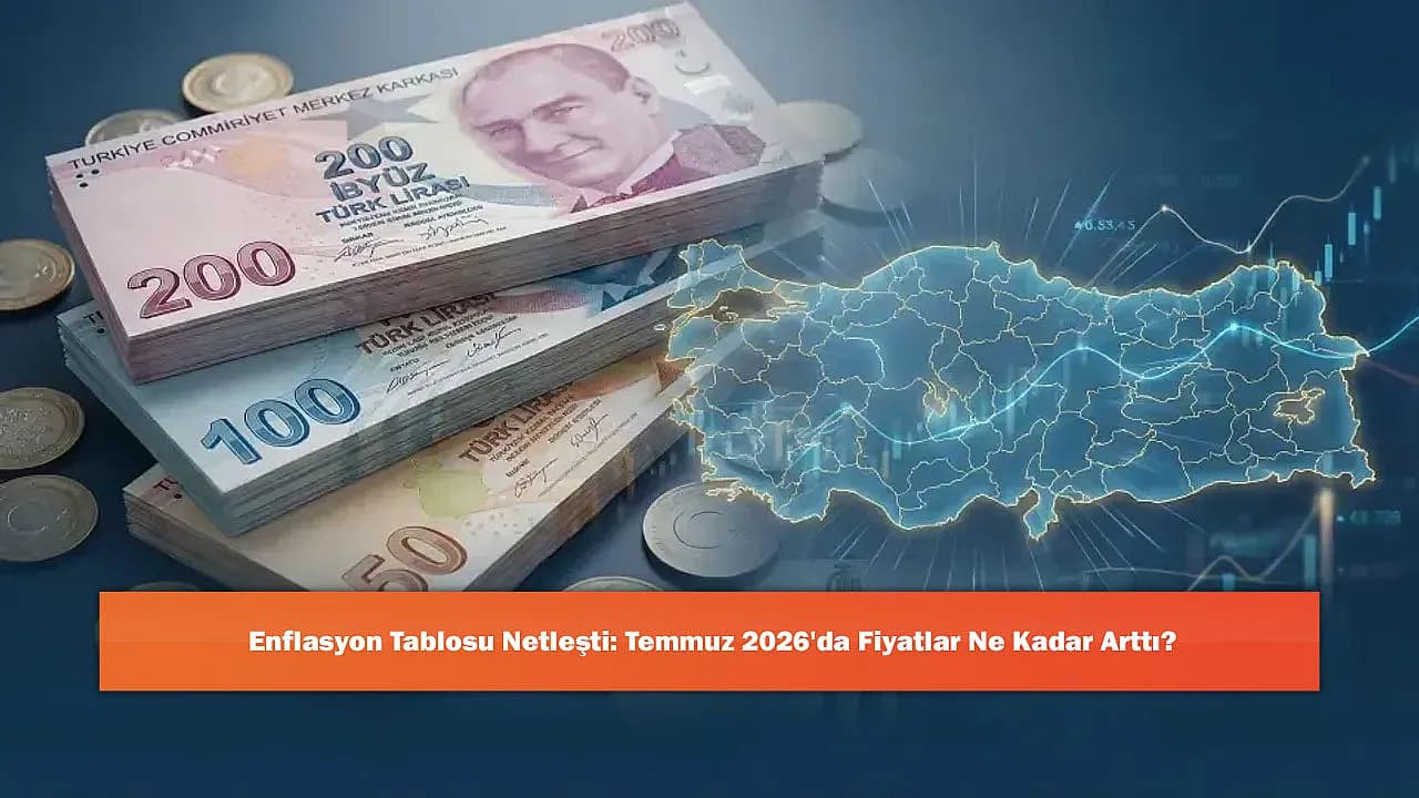 Enflasyon Tablosu Netleşti: Temmuz 2026'da Fiyatlar Ne Kadar Arttı?