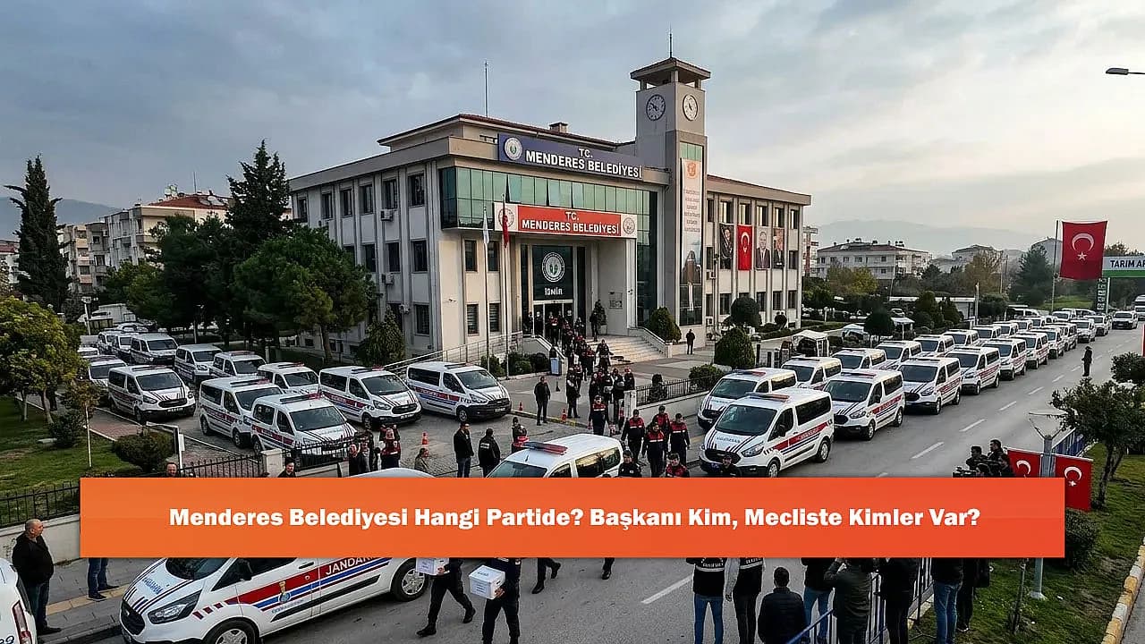 Menderes Belediyesi Hangi Partide? Başkanı Kim, Mecliste Kimler Var?